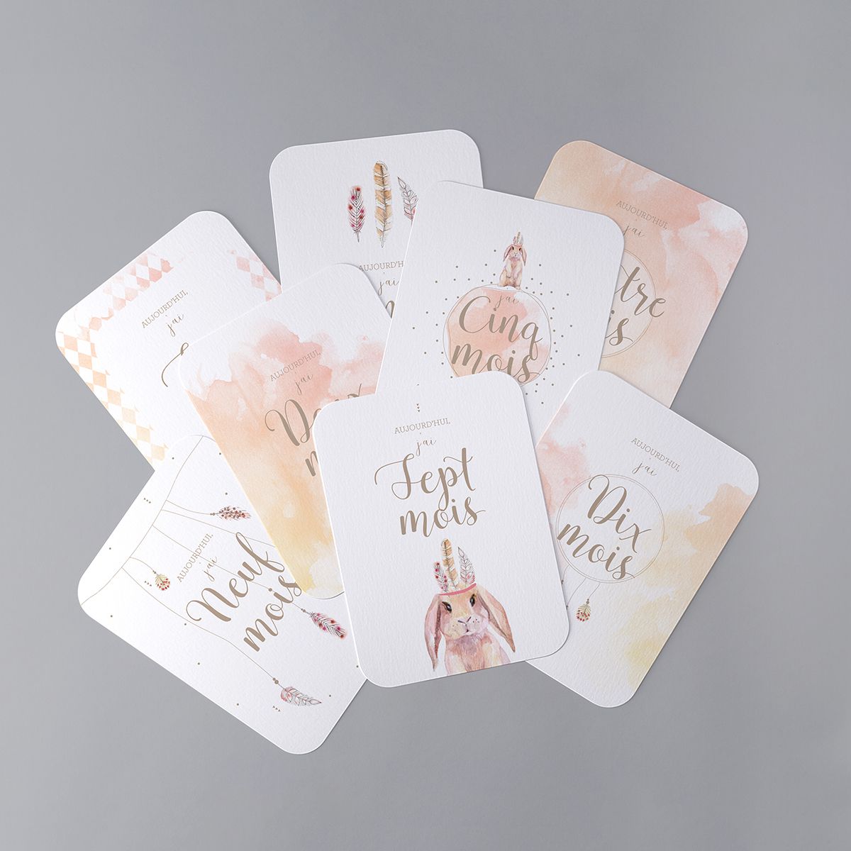 cartes etapes bebe 2