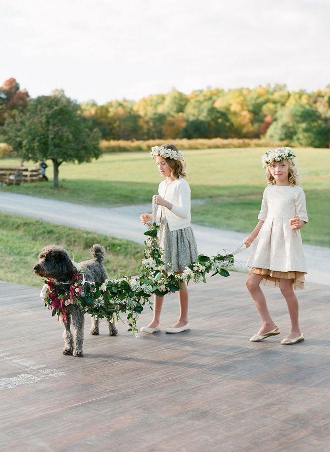 jeunes filles mariage en automne