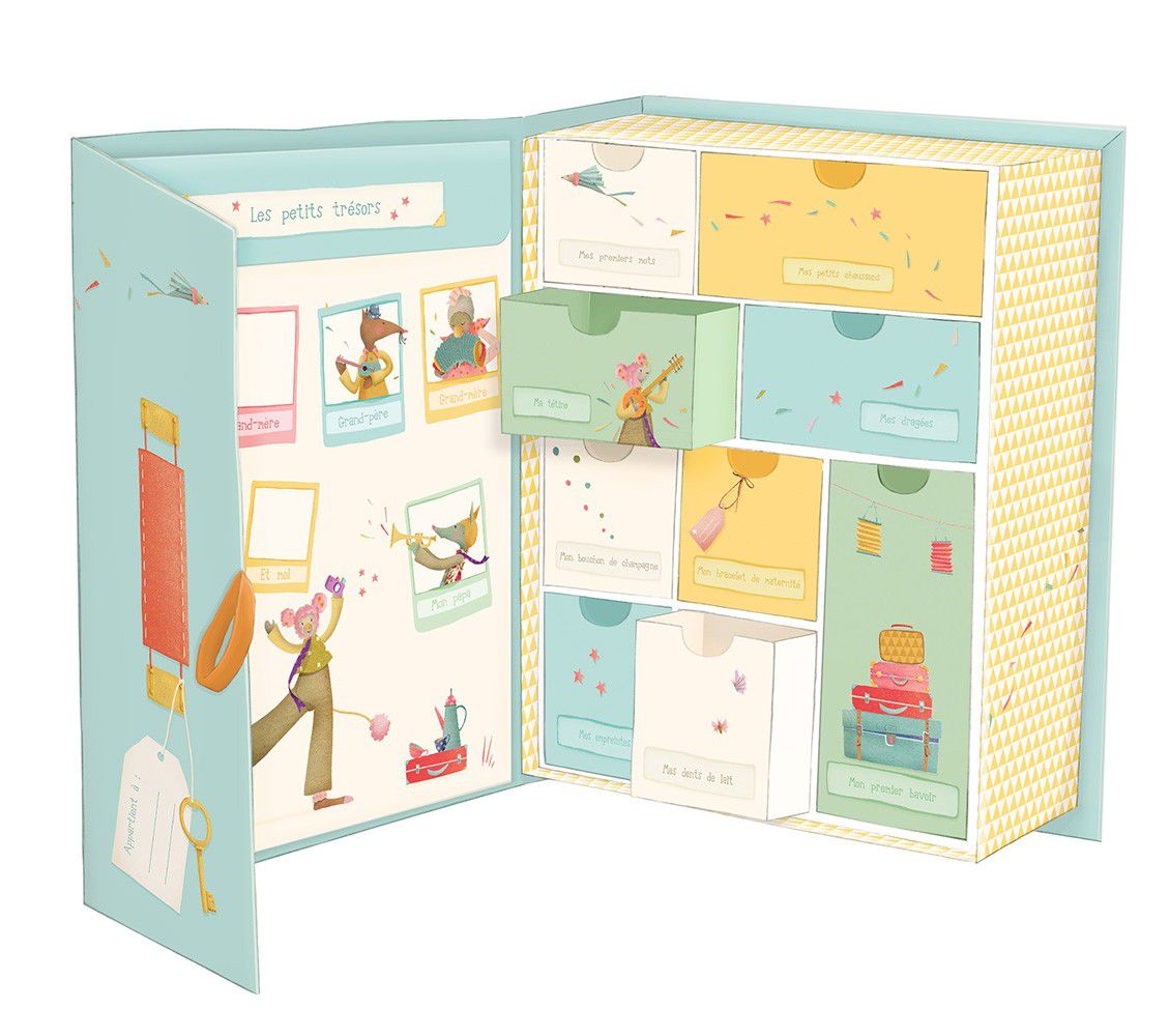 cadeau de naissance original boîte