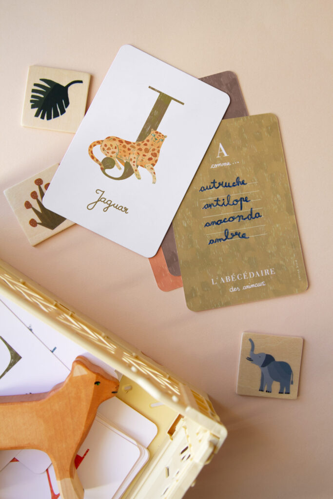 cartes abécédaires des animaux