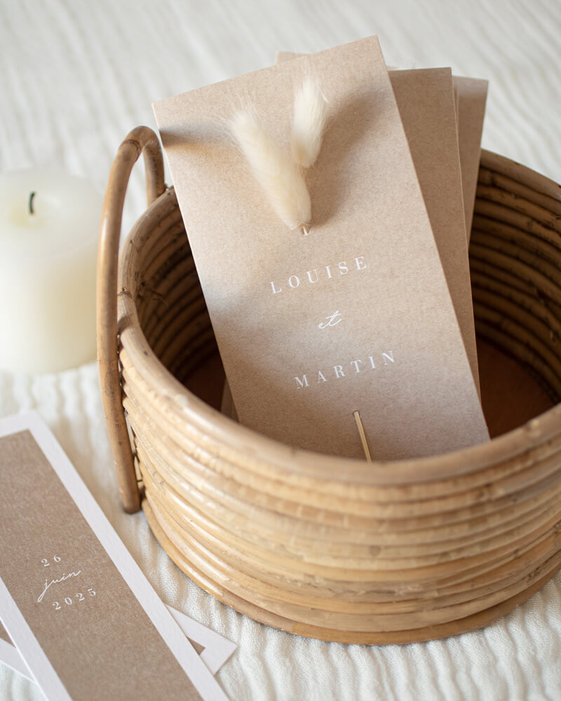 faire-part de mariage gemma III