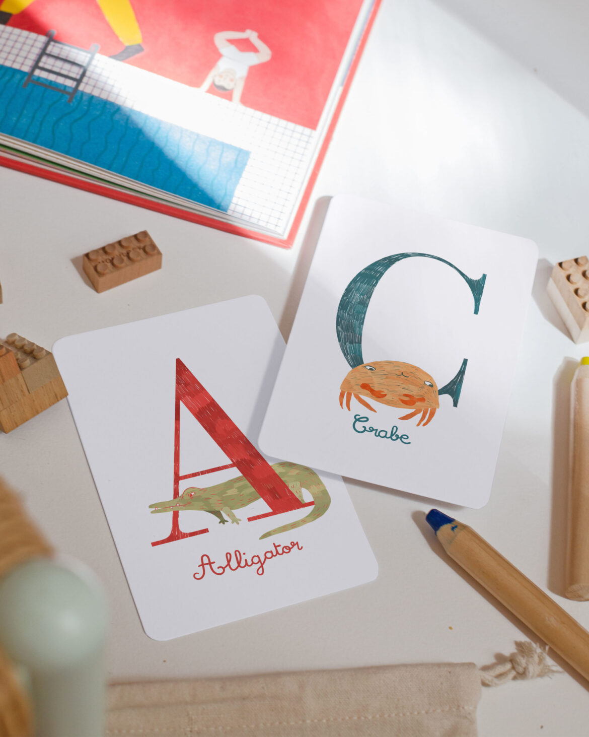 Cartes d’apprentissage : nos idées de jeux ludiques pour les kids !