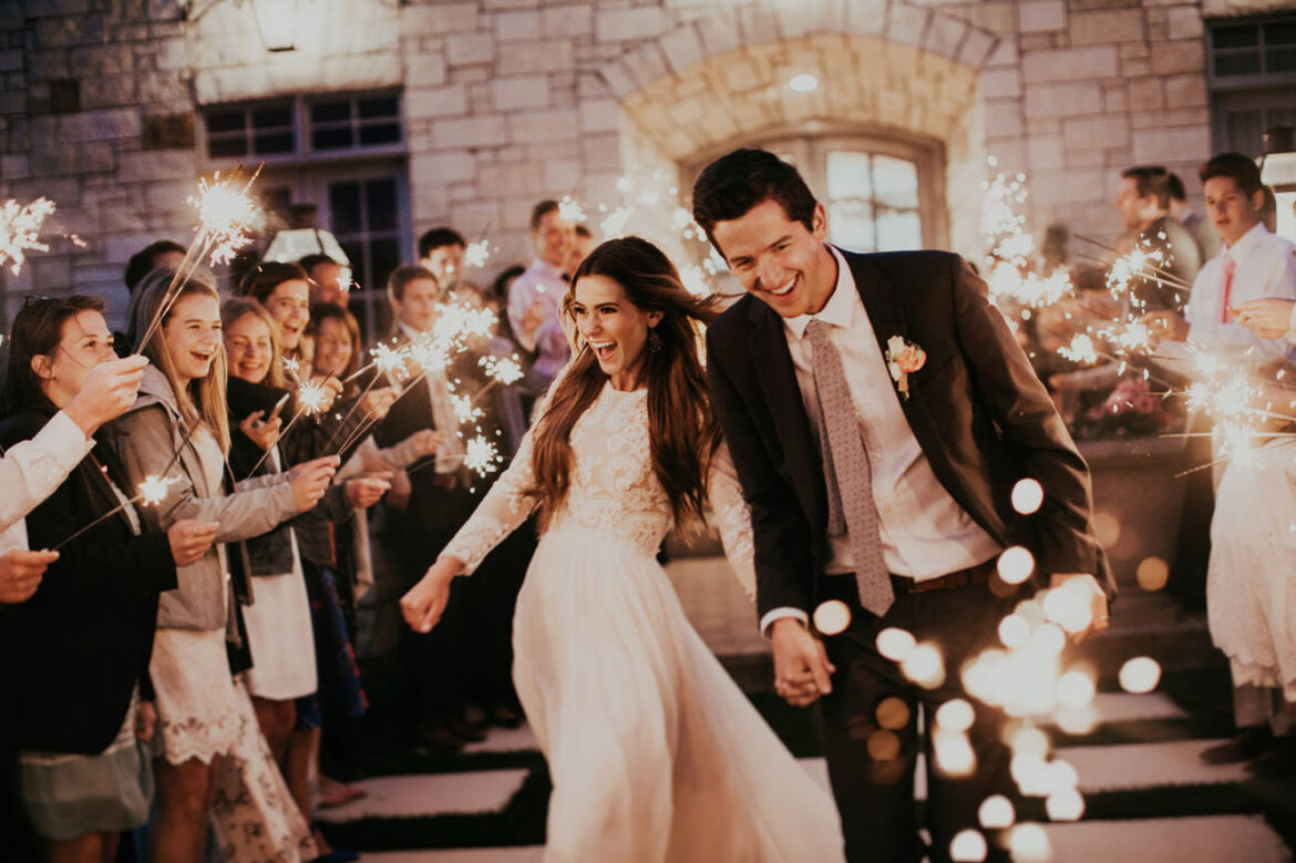 Feux de Bengale : 5 conseils pour un mariage lumineux