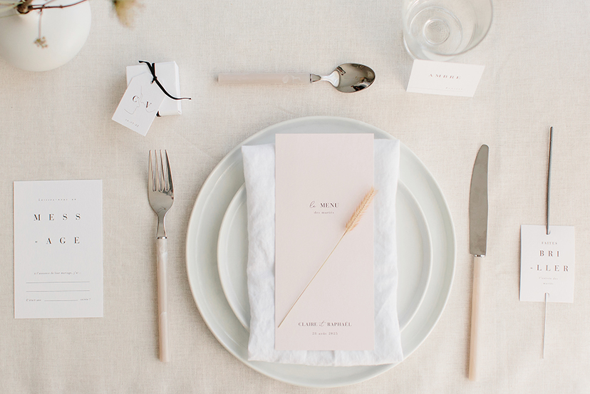 30 menus de mariage originaux pour votre grand jour