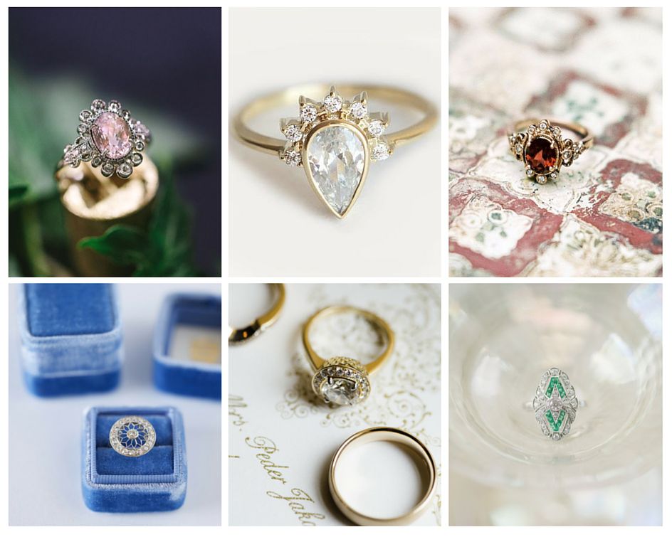 mariage annees 20 bague
