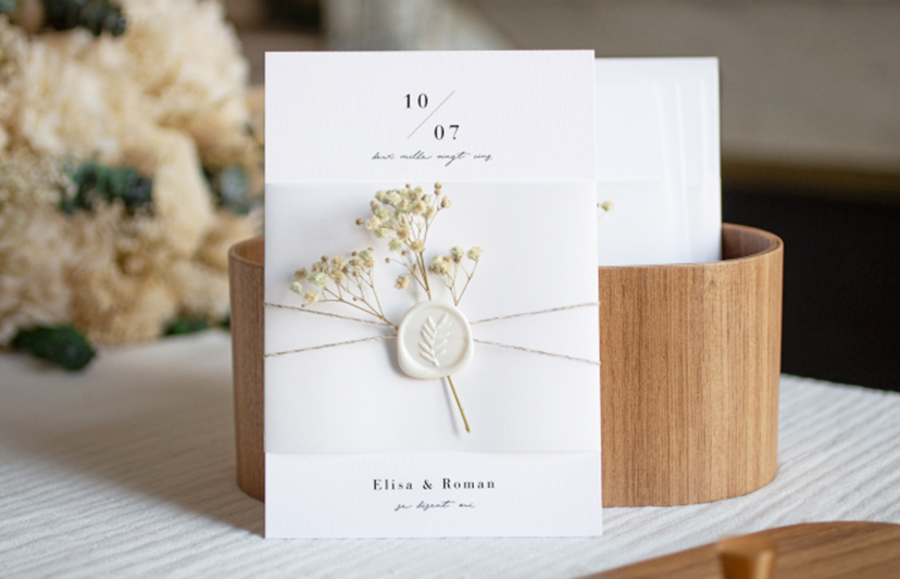 Papeterie de mariage : l&rsquo;annonce
