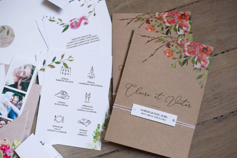 Concours spécial Saint ValentinCotton Bird vous offre votre papeterie de mariage !