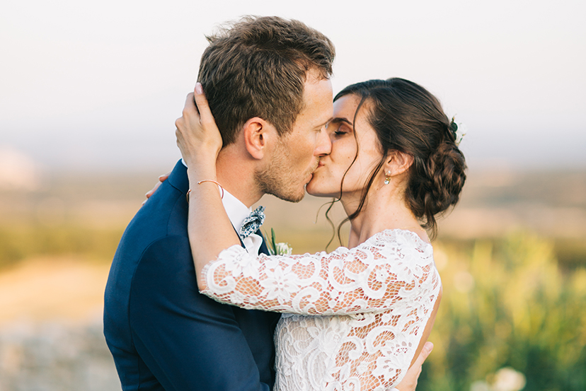 Un mariage champêtre chic sur le thème de la Provence