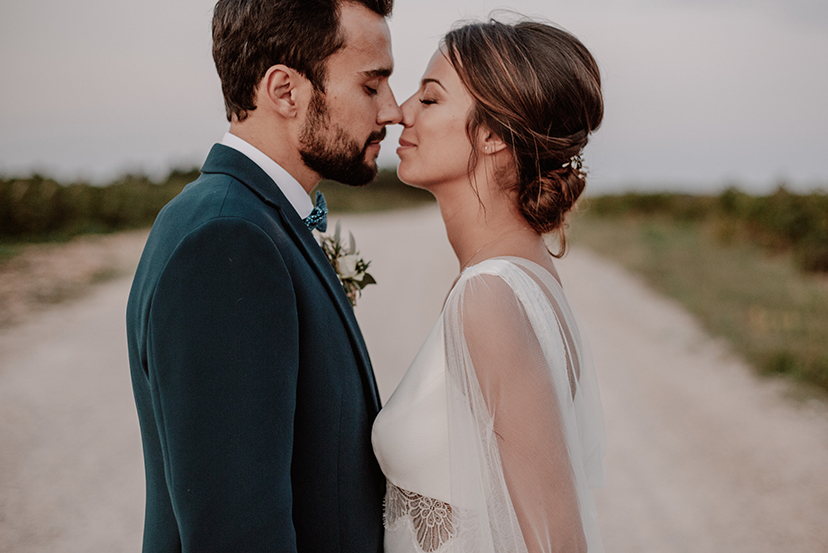 Un mariage romantique et fleuri à Canet-en-Roussillon