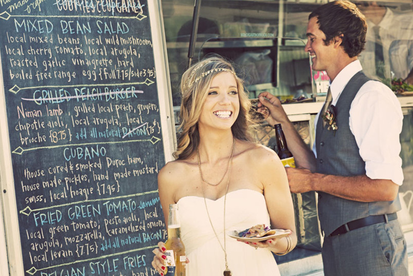 Tendance mariage  Le food truck