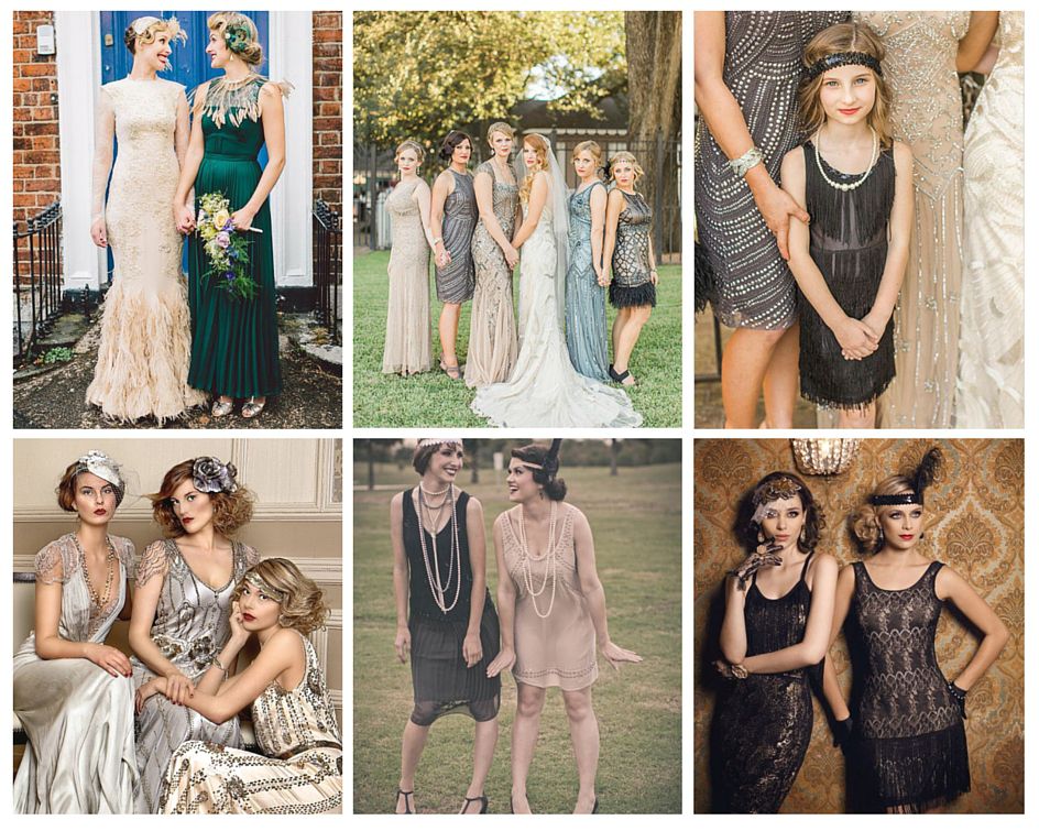 mariage annees 20 demoiselles d honneur