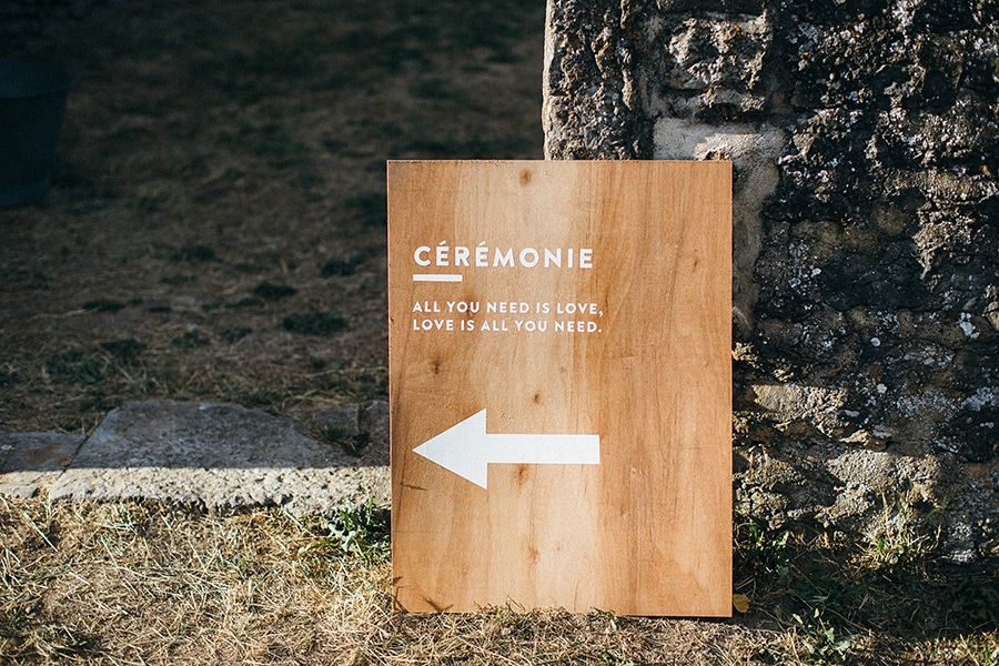 20 jolis panneaux originaux pour votre mariage