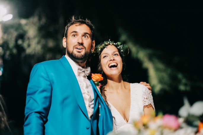 chateau sainte cecile couple