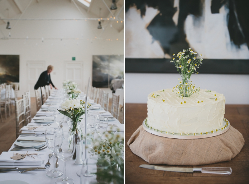 mariage boho chic table et gateau