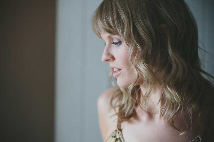 mariage boho chic portrait mariee