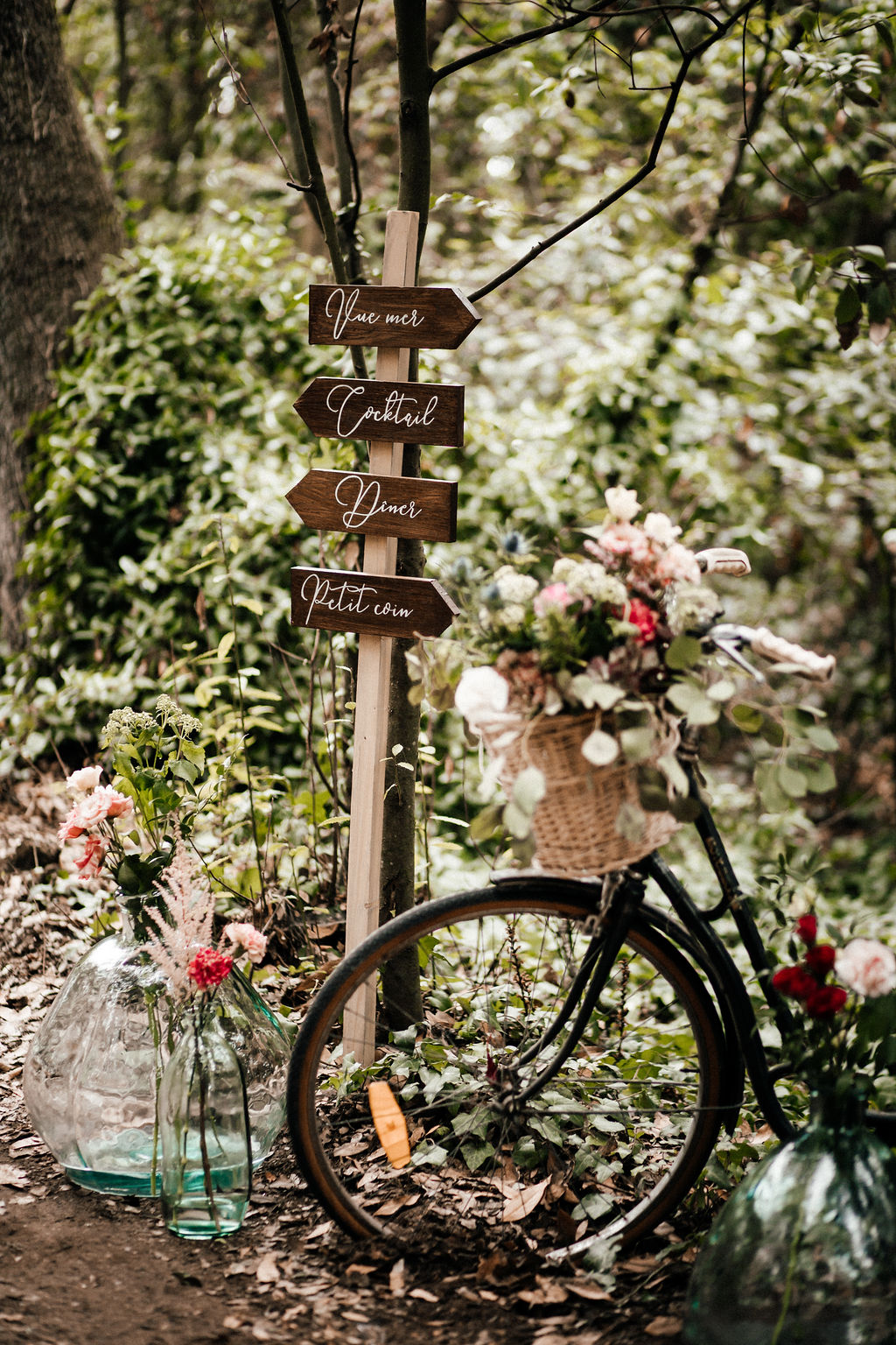 decoration-de-mariage-panneau-signalisation