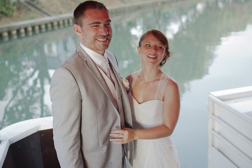 Nos cartes de remerciements &lsquo;Couture&rsquo; à l&rsquo;honneur au mariage de Romain & Coralie