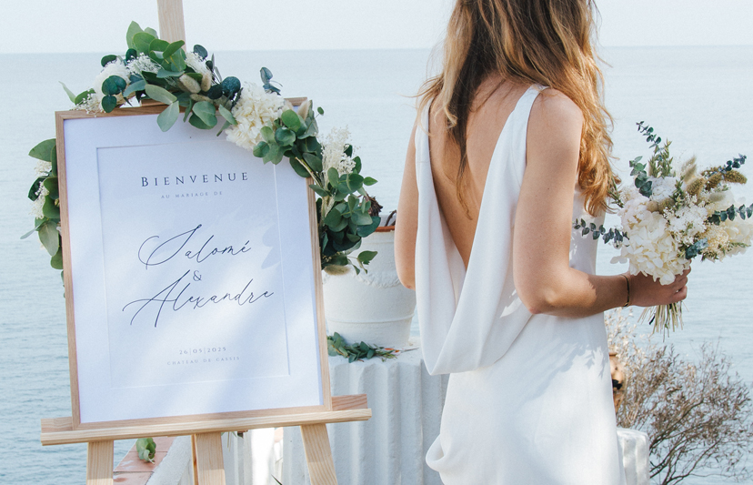 Nouveauté cotton bird : les panneaux de mariage