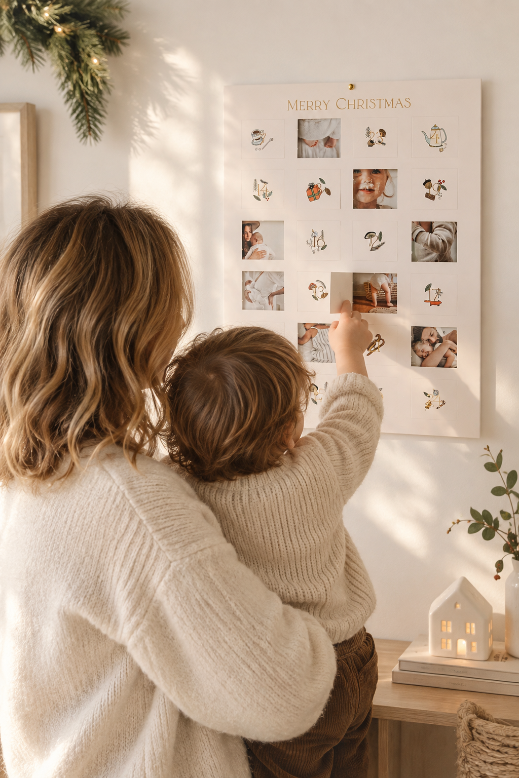 Le calendrier de l’Avent photo, le petit bonheur des matins de décembre