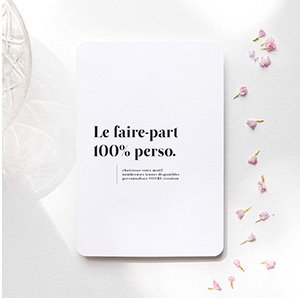 faire-part mariage sur mesure