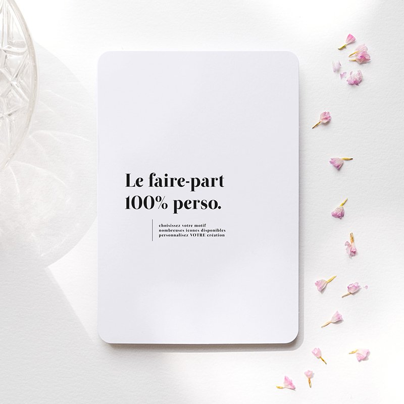 100% personnalisable