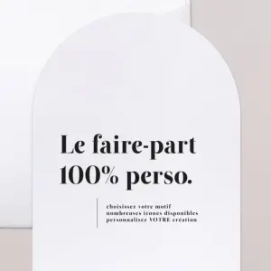 faire-part mariage sur mesure