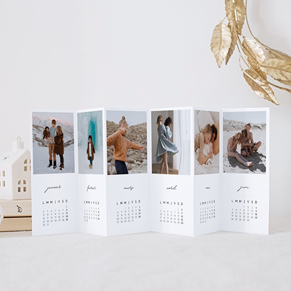 Le calendrier accordéon
