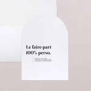 100% personnalisable