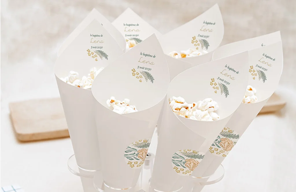 Le cornet à gourmandise