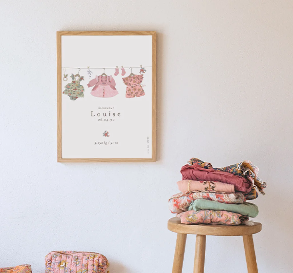 Affiche de son faire-part