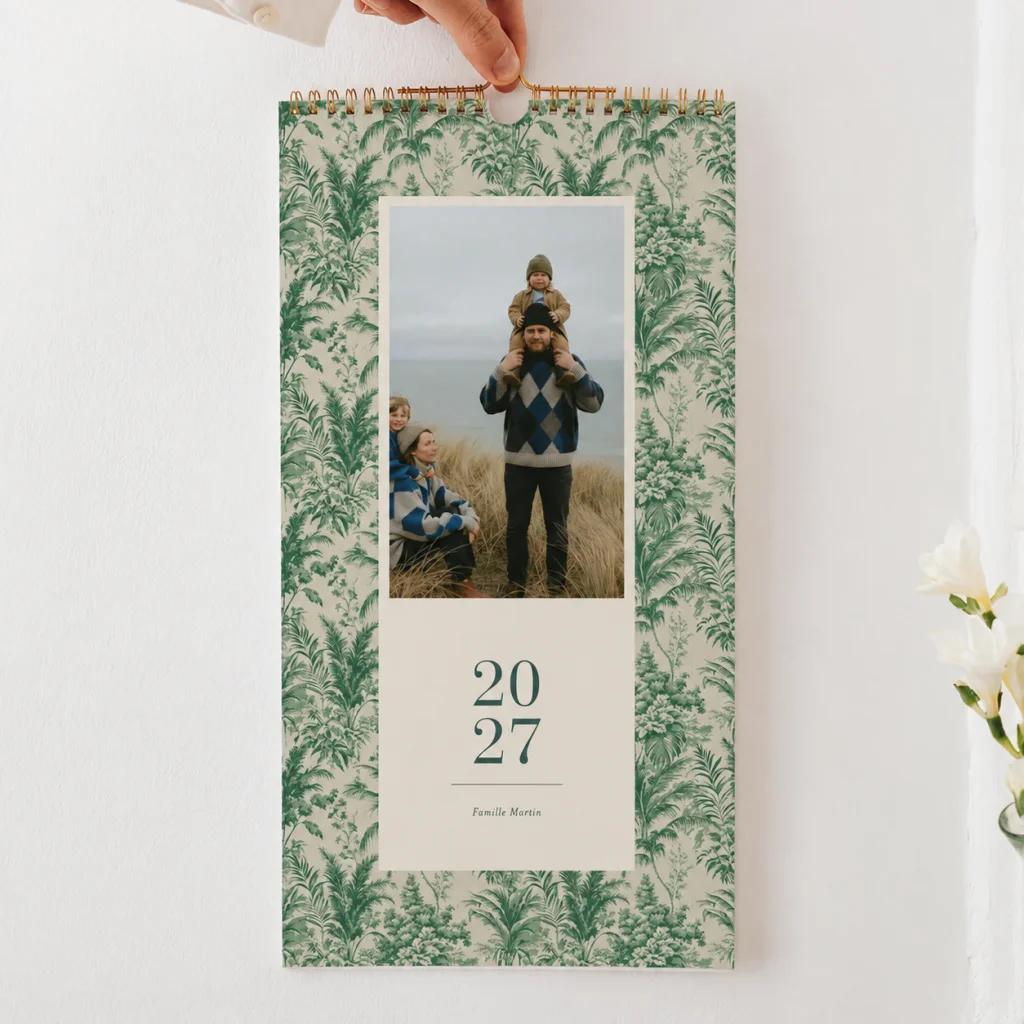 Calendrier Portrait Long