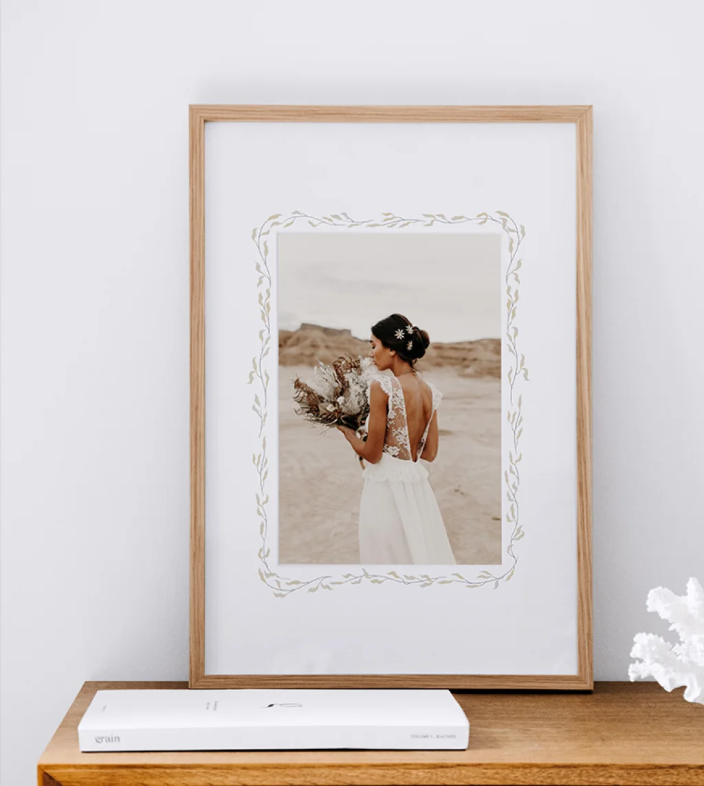 Le cadre photo personnalisé