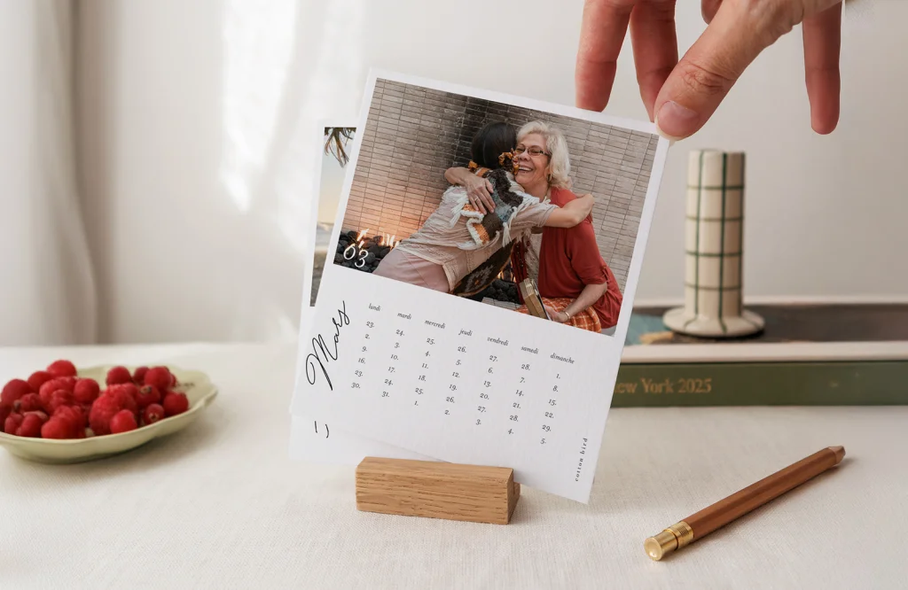 Le calendrier de bureau