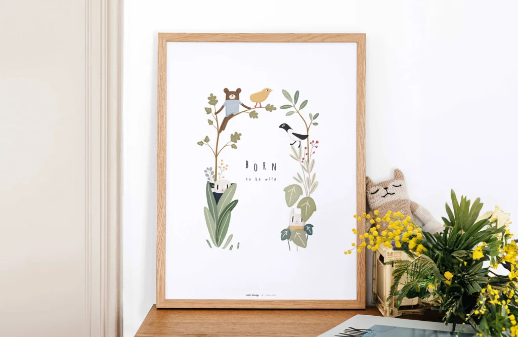 L'affiche illustrée
