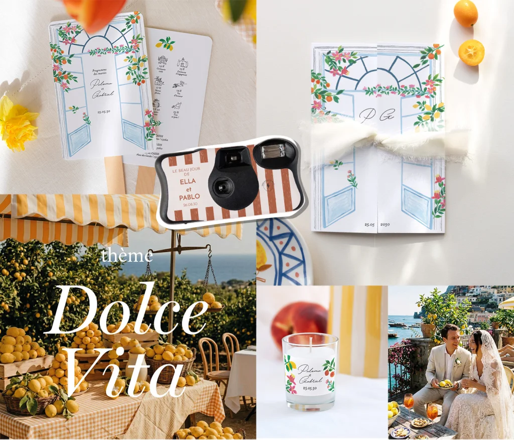 Un mariage dolce vita