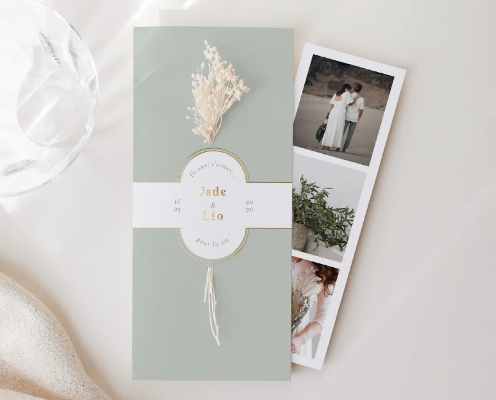 Faire-part de mariage