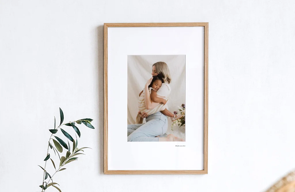 Le cadre photo personnalisé