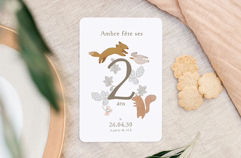 Invitations Anniversaire