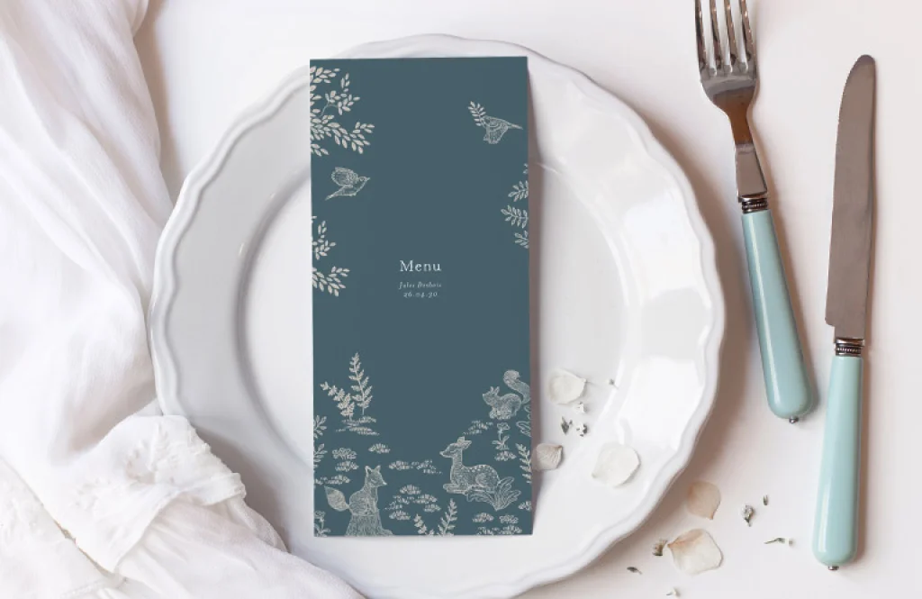 Le menu