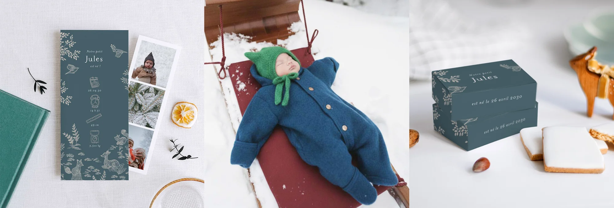 Nos jolis faire-part de saison