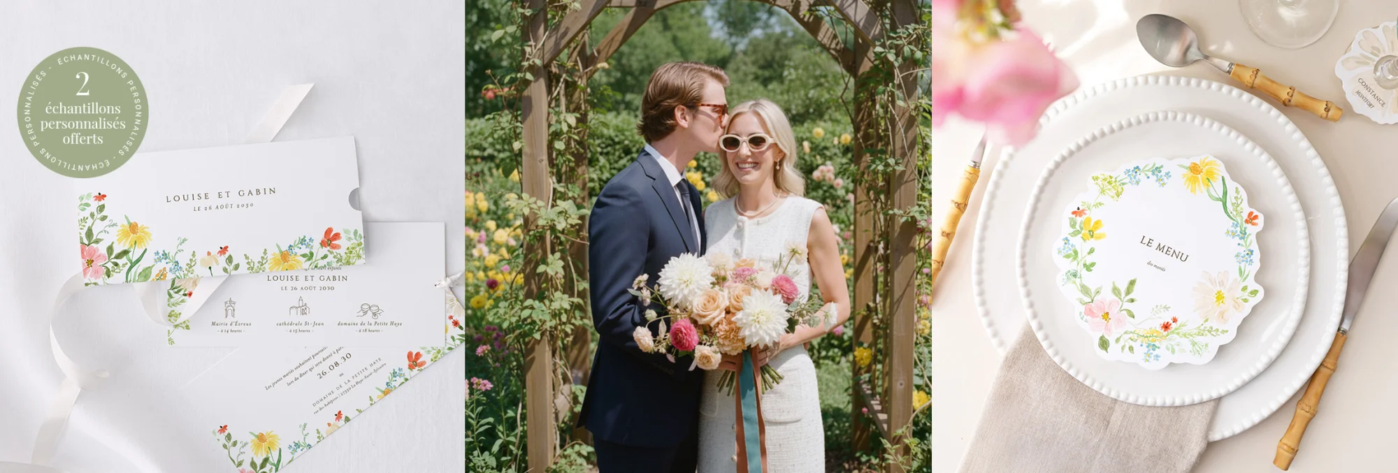 Découvrez nos créations mariage