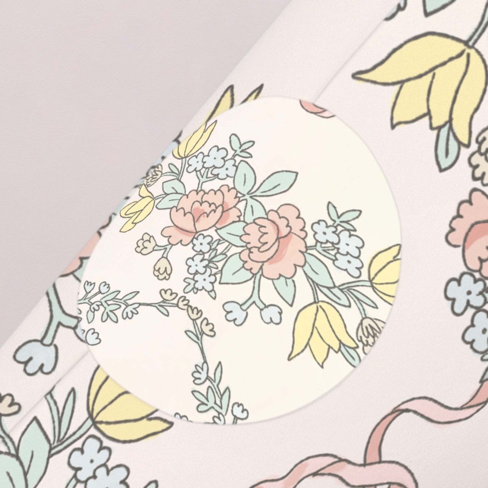 Mon premier portrait - rose