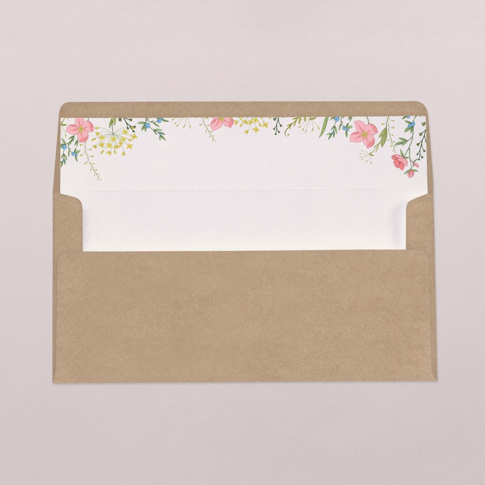 Intérieur d'enveloppe