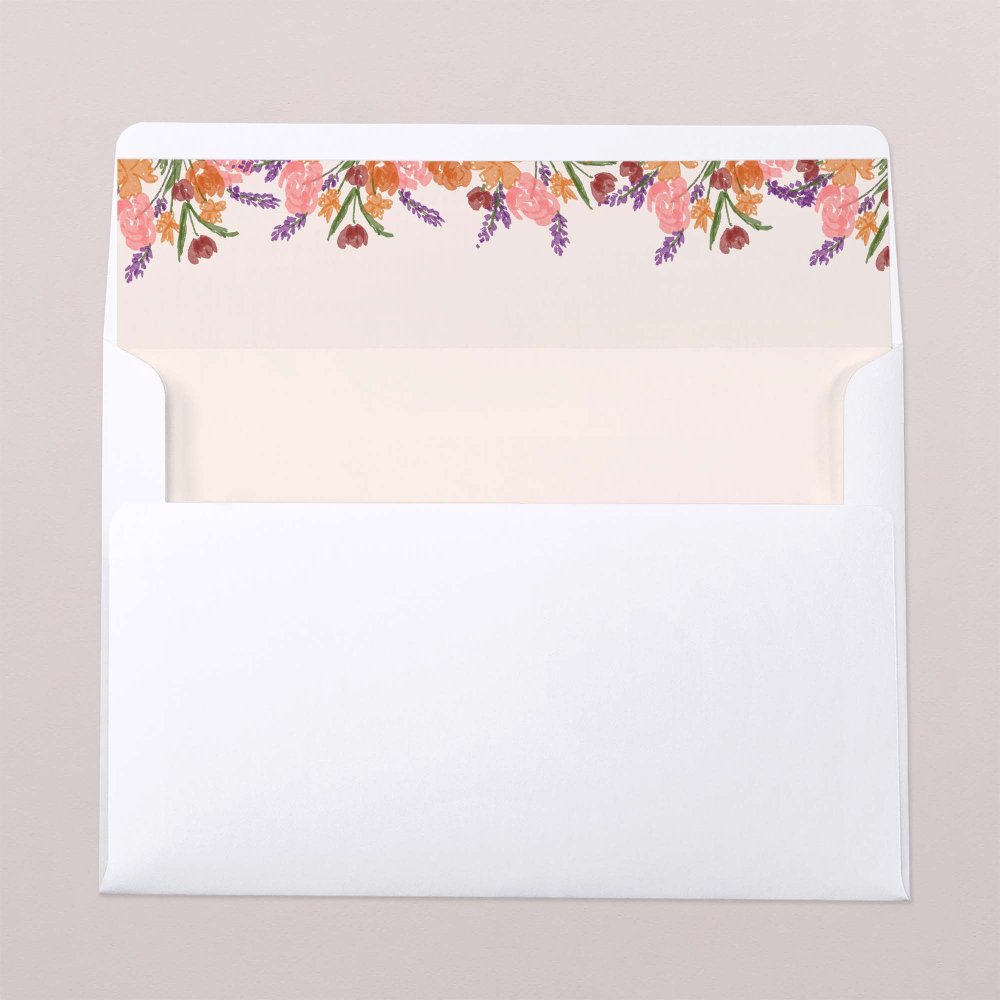 Intérieur d'enveloppe