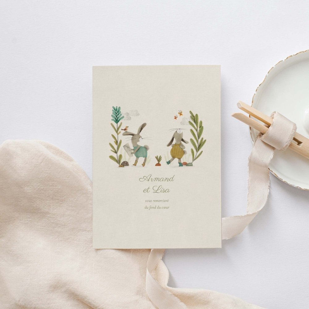 Deux petits lapins