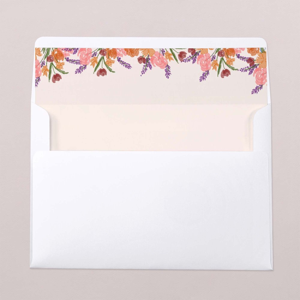 Intérieur d'enveloppe