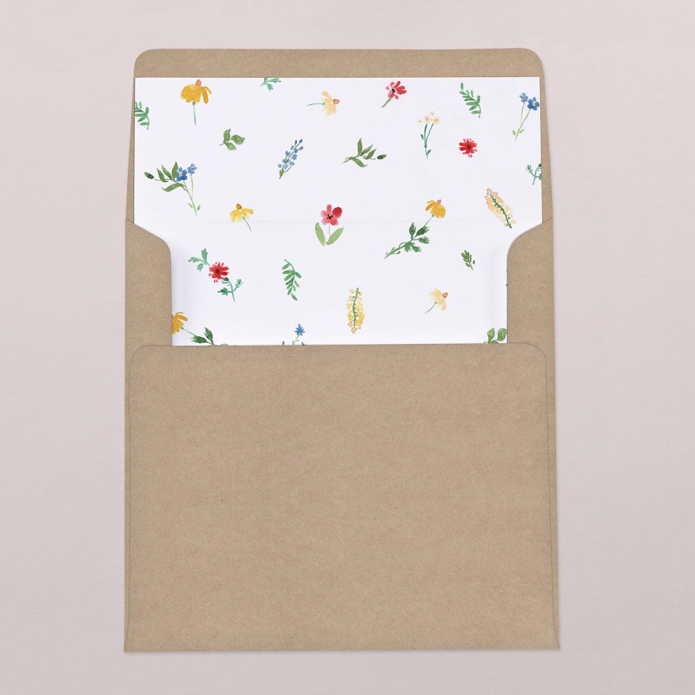 Intérieur d'enveloppe