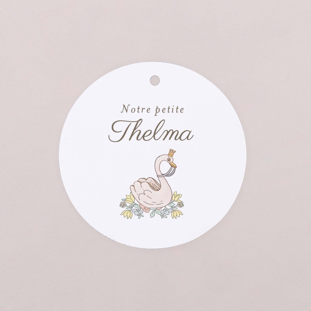 Mon premier portrait - rose