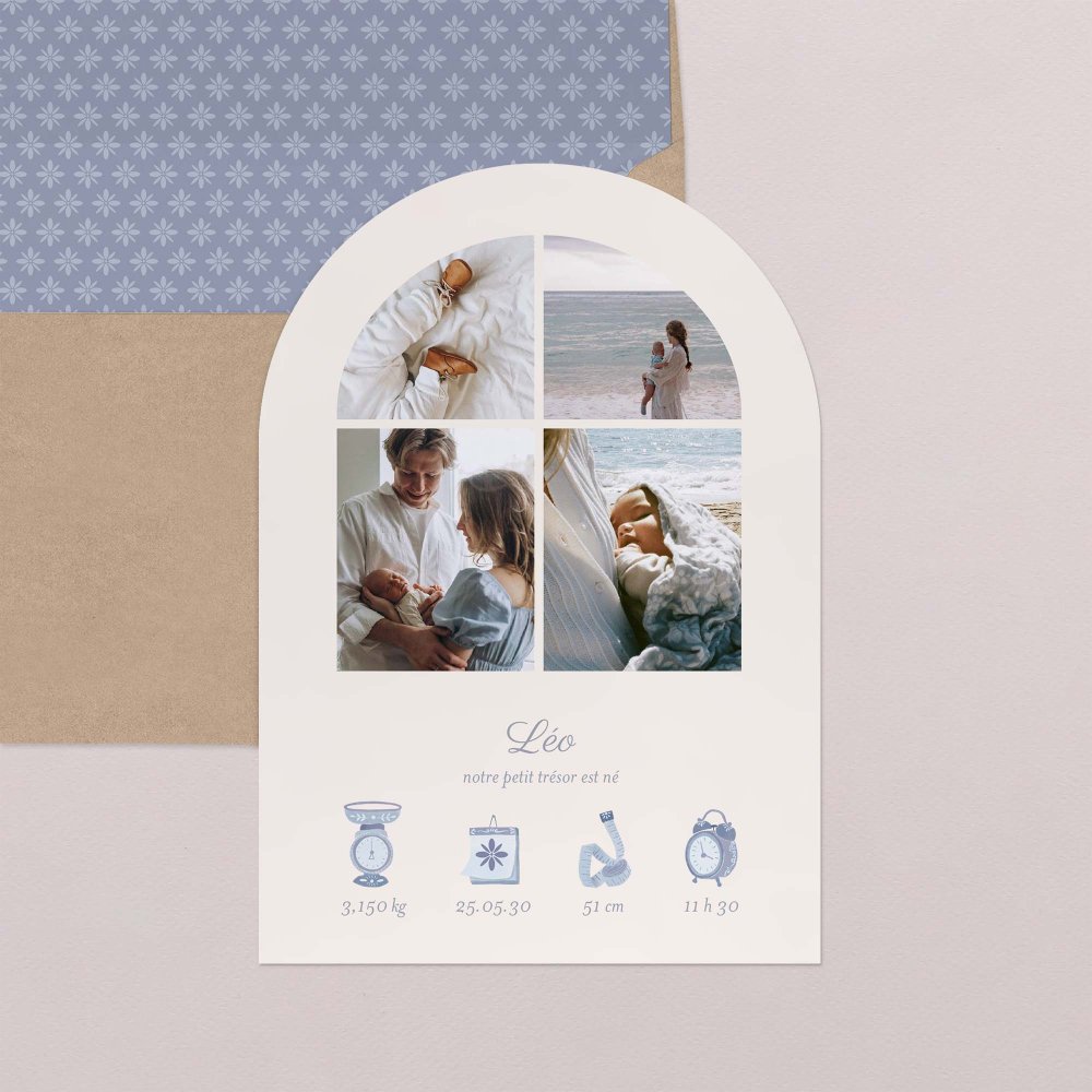 Photomaton - bleu