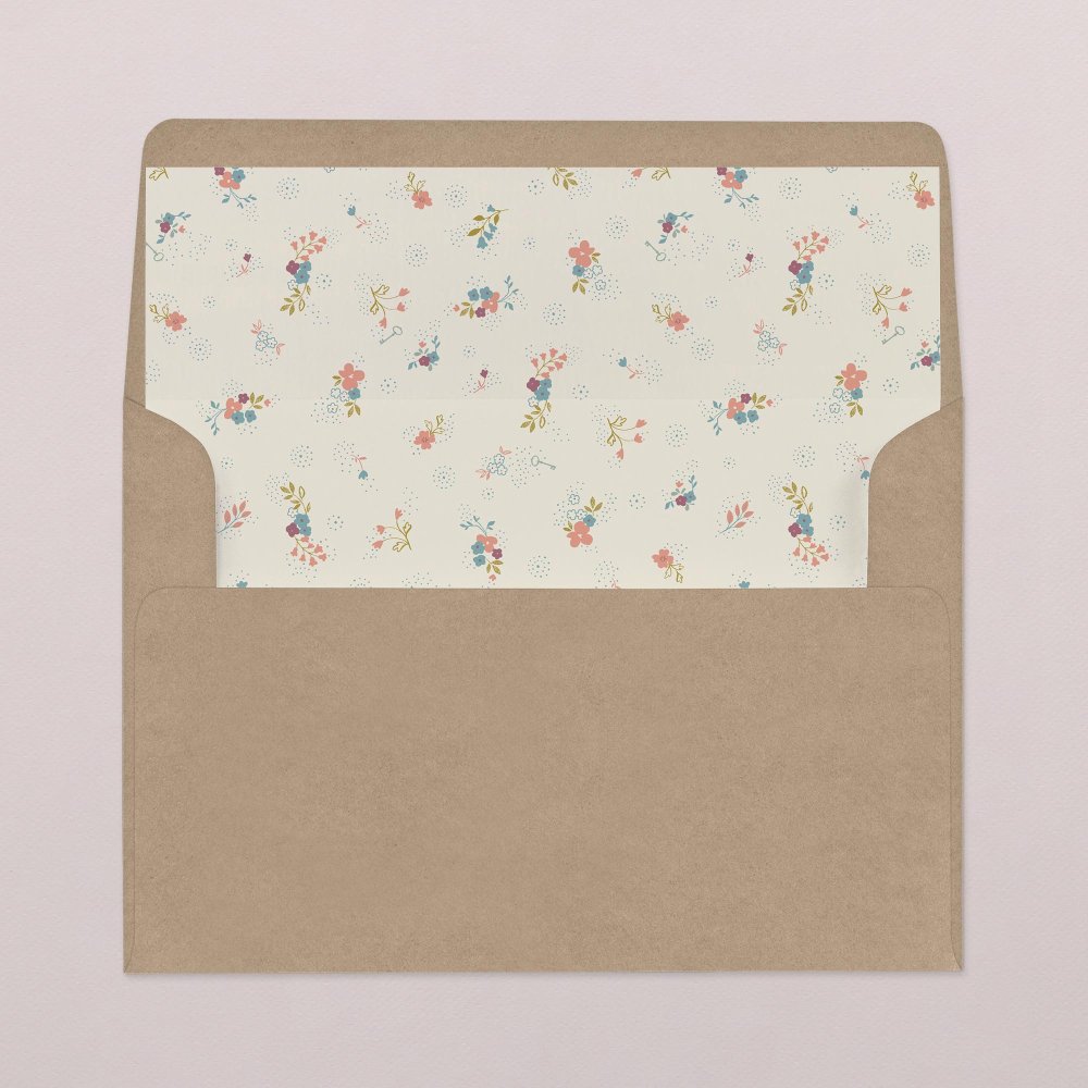 Intérieur d'enveloppe